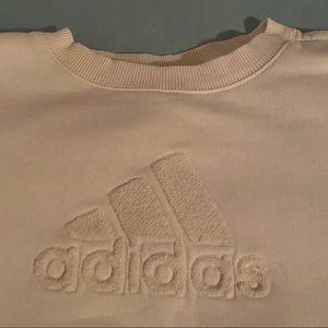 White Adidas Sweater